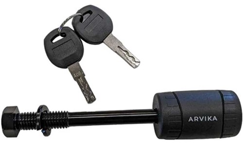Arvika Trailer Hitch Lock For 1.25", 2", 2.5" Receivers